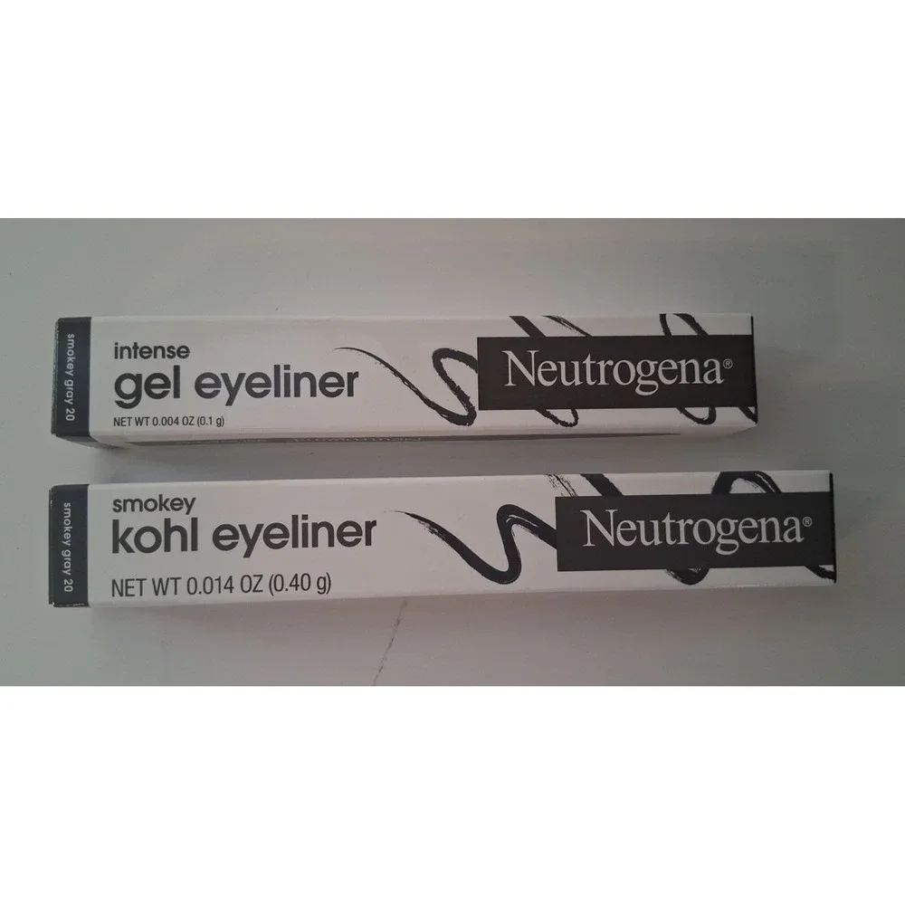 2 Eyeliners: Neutrogena Smokey Kohl Eyeliner & Intense Gel Eyeliner Smokey Grey